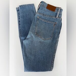 Madewell Medium Wash Skinny Jeans